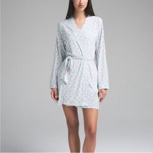 SKIMS cloud candy heart robe